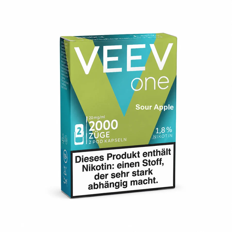 VEEV ONE Pod Sour Apple 20mg/ml – Produktansicht